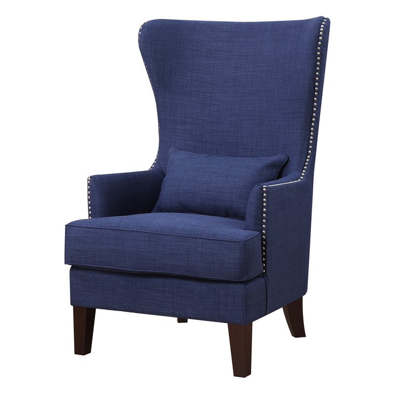 Andover Mills™ Pringle 31" Wide Polyester Wingback Chair & Reviews
